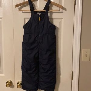 Carter’s kids snow bib overalls